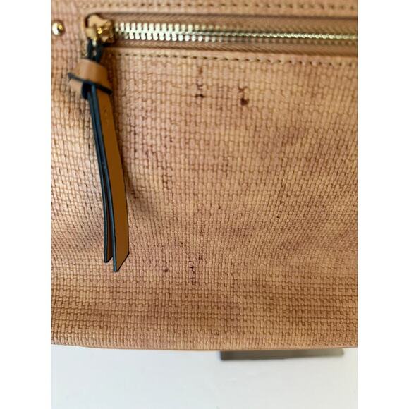 Boho Chic Women's Handbag Wicker Handle Top Handle Tote Upcycle Straw Festival - Picture 2 of 6